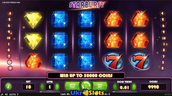 Oplev Stjerneskud med Starburst Spillet - En Guide
